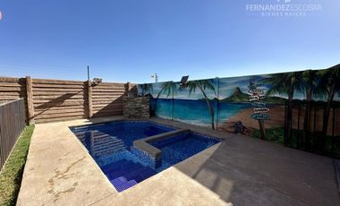 SAN ESTEBAN - ARRIENDA CASA 5D 3B PISCINA -COND. ALTO SAN ESTEBAN