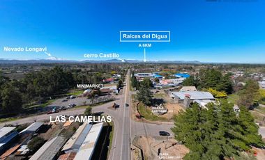 Parcelas Con Agua Potable y Red Eléctrica, camino Asfaltado, LOTEO RAICES DEL DIGUA