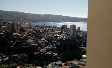 ¡OPORTUNIDAD!  Depto Amoblado Vista Mar, Placeres, 2D+2B, Bodega, Piso 16, Valparaíso