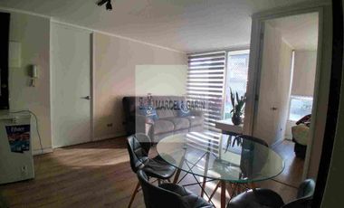 Arriendo departamento amoblado seminuevo 2 dormitorios, 2 baños.