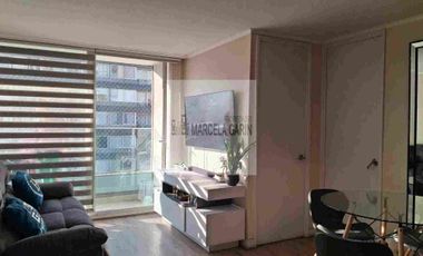 Arriendo departamento amoblado seminuevo 2 dormitorios, 2 baños.