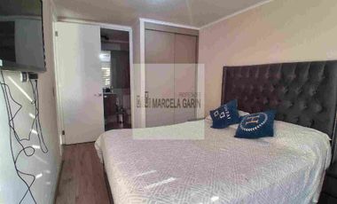 Arriendo departamento amoblado seminuevo 2 dormitorios, 2 baños.