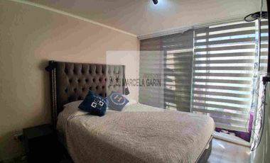 Arriendo departamento amoblado seminuevo 2 dormitorios, 2 baños.