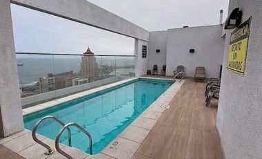 Arriendo Departamento Amoblado en Antofagasta: 2D 2B, Estilo Mariposa con Gran Terraza
