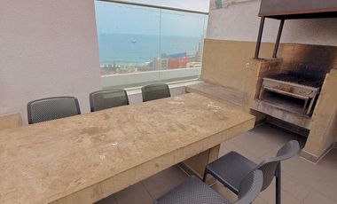Arriendo Departamento Amoblado en Antofagasta: 2D 2B, Estilo Mariposa con Gran Terraza