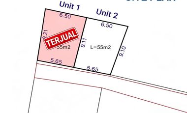 Hunian New 2 Lantai Dp Min 0% di Sukamaju Baru Tapos Depok Dekat Pasar Cisalak