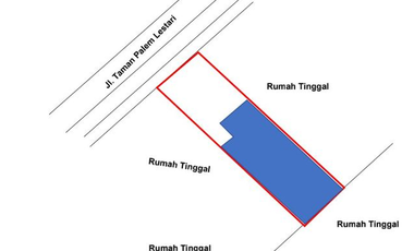 DIJUAL RUMAH MURAH JAKARTA BARAT TAMAN PALEM LESTARI VIA LELANG