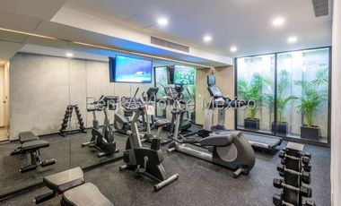 Loft en Renta Amueblado y Equipado en la Colonia Condesa con Servicios Incluidos y Amenidades #26-1614 AVC