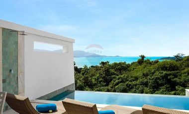 Brand New 3 Bed Villa with Ocean Views in PlaiLaem, Koh Samui