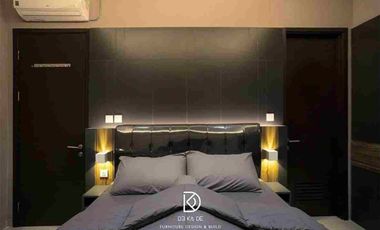 Rumah mewah full renovasi semi furnished 3 lantai hanya 2.9 M di jakarta Garden City