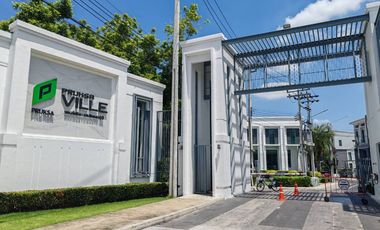 More Spacious Than Typical Townhomes – 2.5-Storey Townhome for Sale at Pruksa Ville Phaholyothin-Ramintra, 19.5 Sq.Wah, 3 Bedrooms, 2 Bathrooms