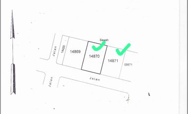 KAVLING 191 m2 Perumahan MERAPI REGENCY Tanah Jual Cepat Jl Kaliurang Dekat UGM, UII,Jl Gito-gati, Lempongsari, Condongcatur,Pandega Cocok Villa Mewah