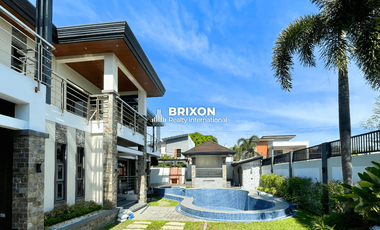 House For Sale in San Fernando, Pampanga: ₱55M Elegant Luxury 7BR near SM Telabastagan