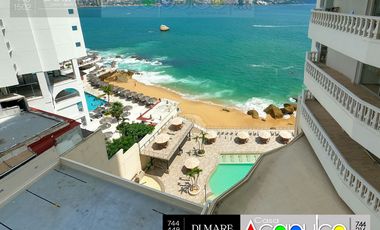 Departamento frente al mar en renta por noche, Condesa, Acapulco