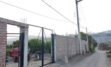 Terreno 2500m² Para casa de Campo Cercado