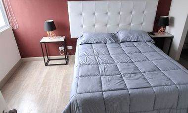ALQUILO MODERNO DPTO AMOBLADO  1 DORMITORIO VISTA INTERNA C/COCHERA