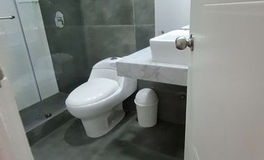 ALQUILO MODERNO DPTO AMOBLADO  1 DORMITORIO VISTA INTERNA C/COCHERA
