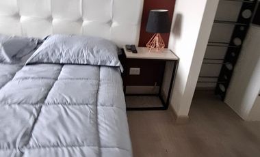 ALQUILO MODERNO DPTO AMOBLADO  1 DORMITORIO VISTA INTERNA C/COCHERA