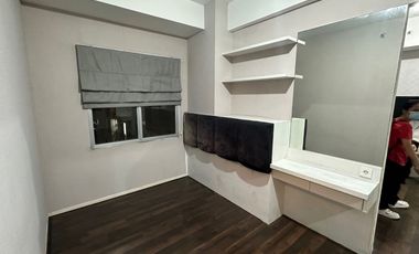 Apartemen Green Lake Sunter 2BR+ studio Connecting 64m furnish interior, view danau, hadap selatan