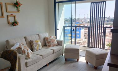 IMPECABLE Departamento en Alquiler Semi-Nuevo de 1 Dormitorio en San Miguel - Av. Universitaria