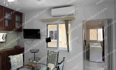SE RENTA AMPLIO DEPARTAMENTO AMUEBLADO Y EQUIPADO, 2 RECÁMARAS, 2 BAÑOS, UBICADO EN COLONIA BENITO JUÁREZ NORTE, MÉRIDA, YUCATÁN.