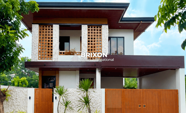 House for Sale in San Fernando Pampanga: ₱25M Fully Funished Modern Tropical Gated Pool Villa