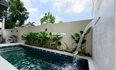 House for Sale in San Fernando Pampanga: ₱25M Fully Funished Modern Tropical Gated Pool Villa
