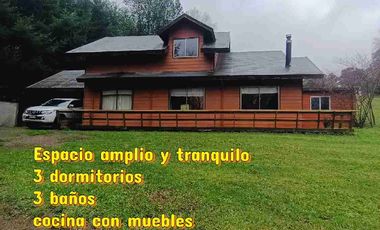 Amplia casa a tan solo 5minutos de Villarrica