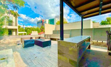 HERMOSO PENTHOUSE EN RENTA EN LA MEJOR ZONA DE POLANCO