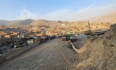 SE VENDE TERRENO - JICAMARCA SAN JUAN DE LURIGANCHO