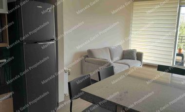 Arriendo departamento amoblado con estacionamiento en la Reina