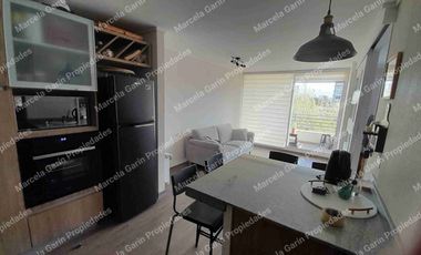 Arriendo departamento amoblado con estacionamiento en la Reina