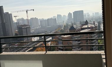 Departamento Nuevo 1d 1b En Ñuñoa Con Terraza Y Vista