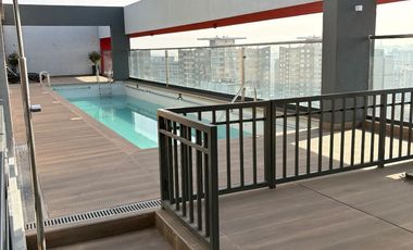 Departamento Nuevo 1d 1b En Ñuñoa Con Terraza Y Vista
