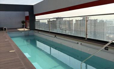 Departamento Nuevo 1d 1b En Ñuñoa Con Terraza Y Vista