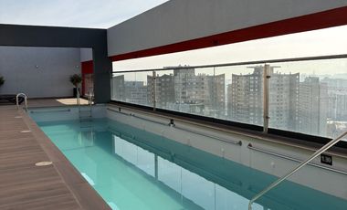 Departamento Nuevo 1d 1b En Ñuñoa Con Terraza Y Vista