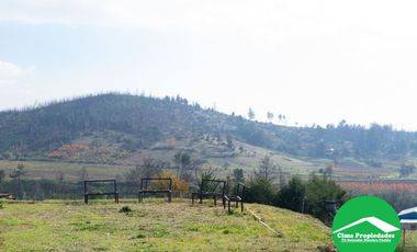 Parcela con Casa en Quillón con vista panorámica al valle, apta Proyecto Turísitico