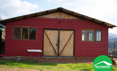 Parcela con Casa en Quillón con vista panorámica al valle, apta Proyecto Turísitico