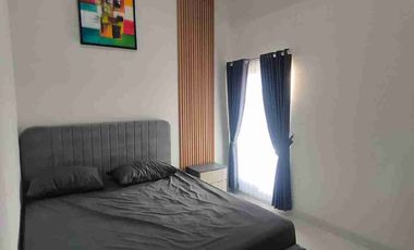 RUMAH MINIMALIS MODERN DI DALAM KOMPLEK PERUMAHAN CLUSTER DI PURWOMARTANI KALASAN SLEMAN