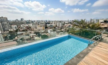 (En Venta) Departamento Amoblado - Piso 13 en Barranco