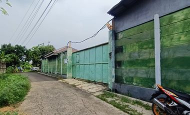 Gudang500m+Tanah1950m Sewa/Jual 5jt/m di Rawalumbu, dekat Narogong Bekasi *n820uvll