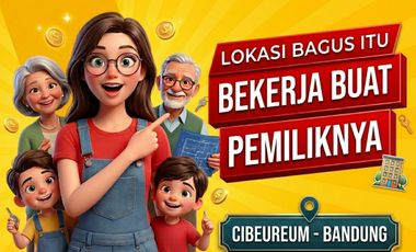 JUAL GUDANG DI CIBEUREUM, CIJERAH, CIMAHI, BANDUNG KOTA.
