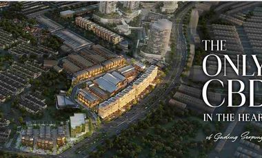 VICTORIA CENTRAL DISTRICT! new produk RUKO OXFORD SQUARE 5MAN CBD GADING SERPONG
