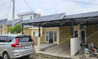 Disewakan Rumah 1 Lantai Permata Sukodono Raya Baru Gres Depan Taman