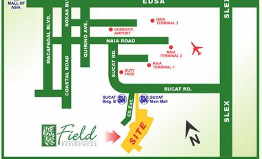🔥 FOR RENT: FULLY FURNISHED 2-BEDROOM WITH BALCONY @ FIELD RESIDENCES, PARAÑAQUE 🔥