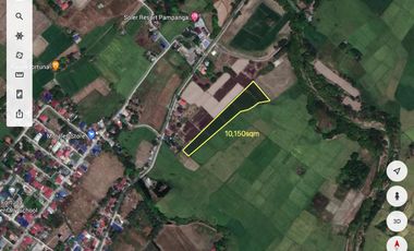 FARM LAND IN PAMPANGA IDEAL FOR YOUR RESORT OR RESTHOUSE NEAR SCTEX