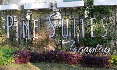PINE SUITES TAGAYTAY - FOR SALE - 2 BEDROOM 46SQM + 2 PARKING UNITS