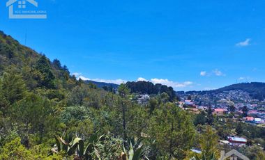 TERRENO CON MUY BONITA VISTA EN MINERAL DEL MONTE PUEBLO MÁGICO.