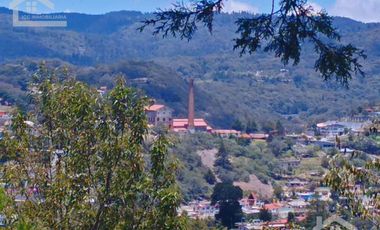 TERRENO CON MUY BONITA VISTA EN MINERAL DEL MONTE PUEBLO MÁGICO.