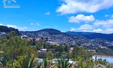 TERRENO CON MUY BONITA VISTA EN MINERAL DEL MONTE PUEBLO MÁGICO.